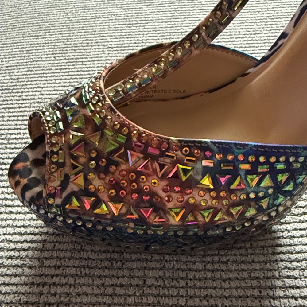 Thalia Sodi Multicolor 5” Studded Heels - Picture 7 of 8